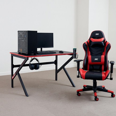제그 게이밍 책상 1200 1800 컴퓨터책상 데스크테이블, 1200X600 게이밍컴퓨터책상1200입식