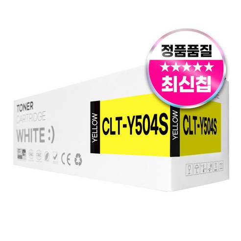 삼성 CLT-K504S 호환 토너, 1개, 노랑