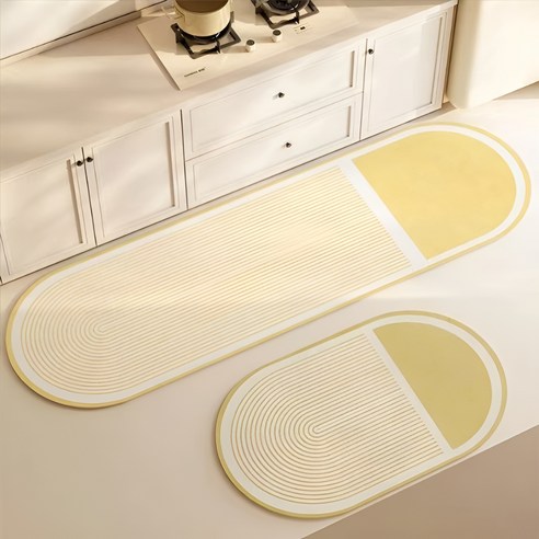 앤시오 빨아쓰는 주방 규조토 발매트 세트 리뷰 아소방