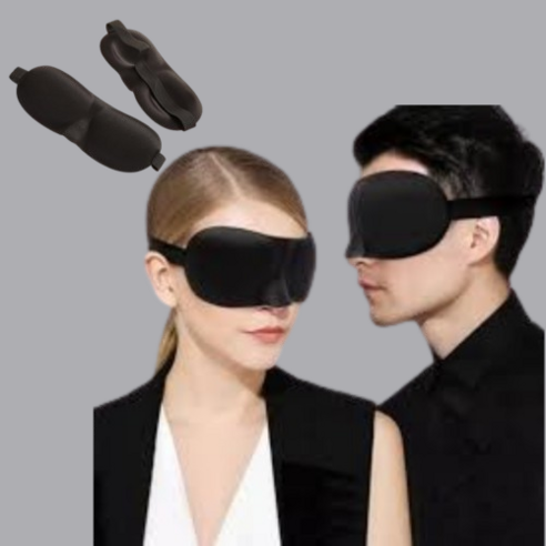 리텔로 암막 수면 실크 안대 눈가리개 2p