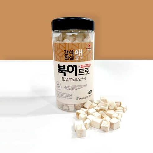 개과천선 간식애진심 국내생산 동결건조 애견 간식 고양이 고혈압 안정 뼈 건강 열빙어트릿 80g, 1개