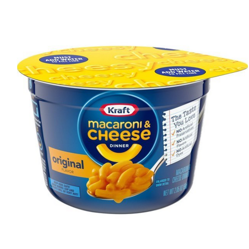 Kraft Easy Mac Original Flavor Macaroni and Cheese 크래프트 마카로니 치즈 오리지널 (10컵), 1개