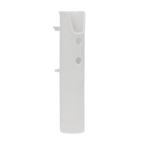 낚싯대 용 1x 장착 가능한 흰색 플라스틱 와이어 월 A 와이어 홀더, 4cm / 1.6 인치, ABS 플라스틱, 화이트