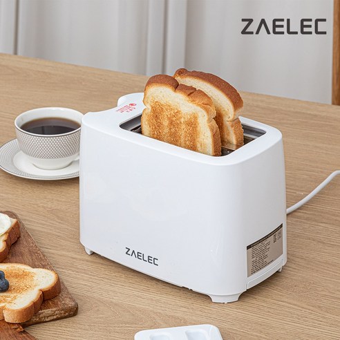자일렉 화이트 팝업 토스트기 ZL-22TS 토스터 기계는 탁월한 성능과 심플한 디자인으로 많은 소비자들에게 사랑받고 있는 제품입니다.
