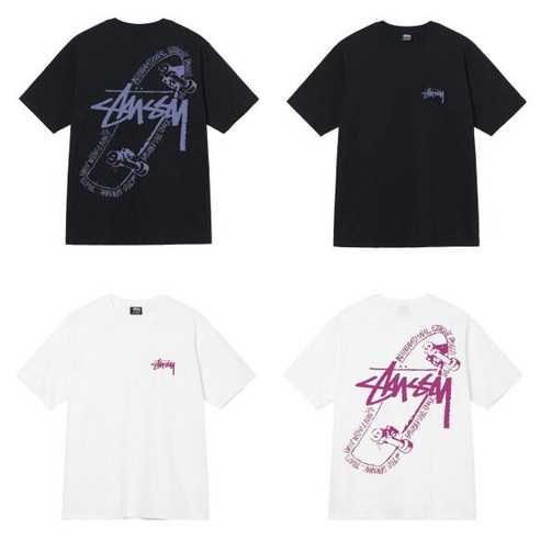 스투시 Stussy 스케이트 파시 피그먼트 다이드 티셔츠 1904832