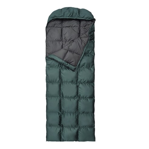 겨울밤, 구름 속에 파묻힌 듯 포근한 캠프빌리지 클라우드 구스다운 침낭