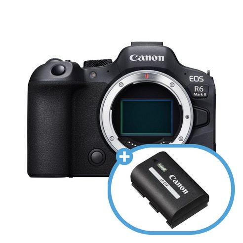 캐논코리아 정품 EOS R6 Mark II Body + LP-E6P 정품배터리