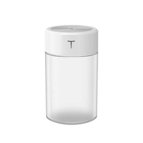 decdeal 360ml USB 가습기 홈 오피스 대용량 자동차 밝은 밤 빛, 화이트