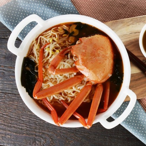 속초홍게 라면 밀키트 간편식, 단품