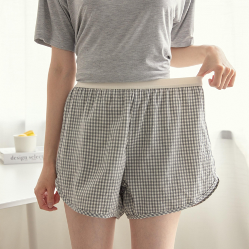 피부가 숨쉬는 편안함, [하성민기업] 순면 모달 여성 트렁크 팬티