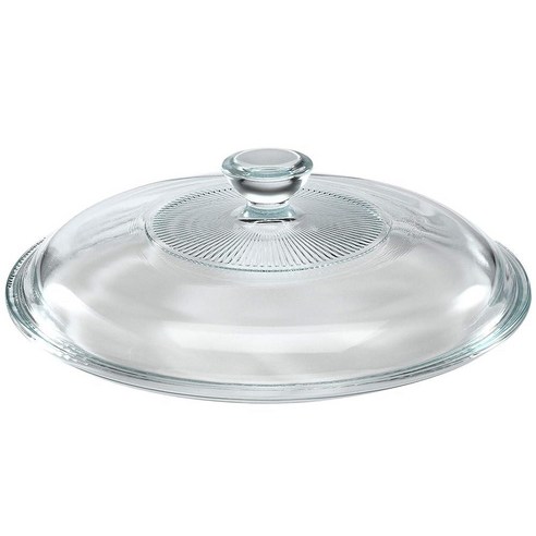 Pyrex 623-C 캐서롤 접시용 교체용 유리 뚜껑접시 별도 판매 - 4팩 미국 제조 156529, 1