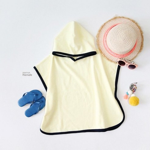 여름날의 햇살을 닮은 포근함, 수마토스 아동 후드 비치가운