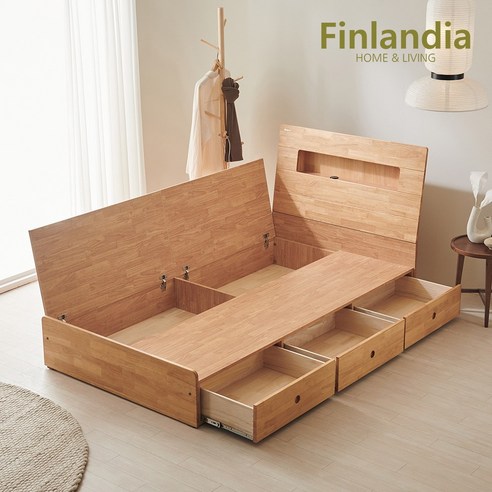 최고의 편안함, 지지력, 내구성을 경험하세요: 핀란디아 메이트 침대와 드림온 매트리스로 극락같은 수면을 누리세요!