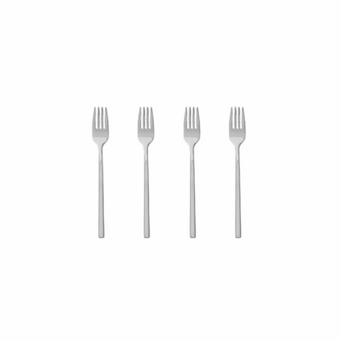 오덴세 테누토 티포크 미러, 실버, 4개