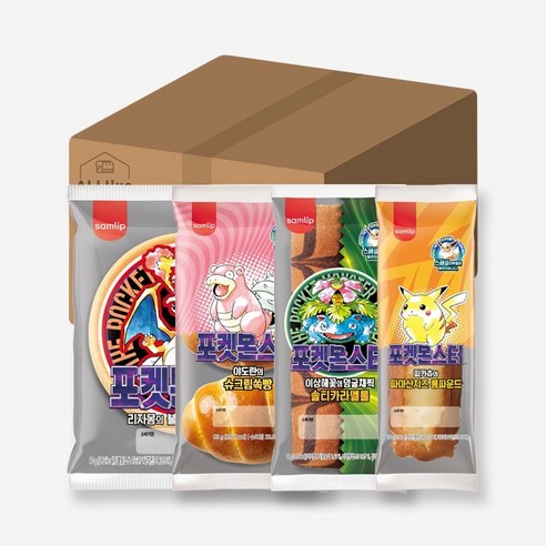 삼립 간식 30주년 포켓몬빵 랜덤 10개 포켓몬스터 빵