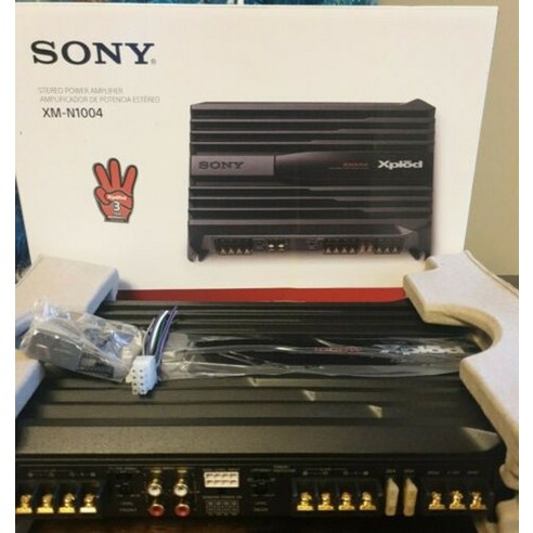 당신만을 위한 최상급 소니카오디오 아이템이 기다리고 있어요. Sony XM-N1004 432 채널 1000W XPIOD 스테레오 파워 카 앰프 카 오디오 스피커 일본산 당신만을 위한 최상급 소니카오디오 아이템이 기다리고 있어요. Sony XM-N1004 432 채널 1000W XPIOD 스테레오 파워 카 앰프 카 오디오 스피커 일본산