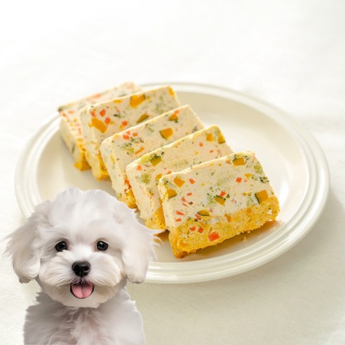 건강과 맛을 한 번에, 까까묵자 닭가슴살 테린으로 사랑하는 반려견에게 행복을 선물하세요!