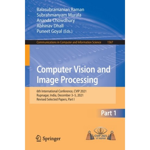 (영문도서) Computer Vision and Image Processing: 6th International ...
