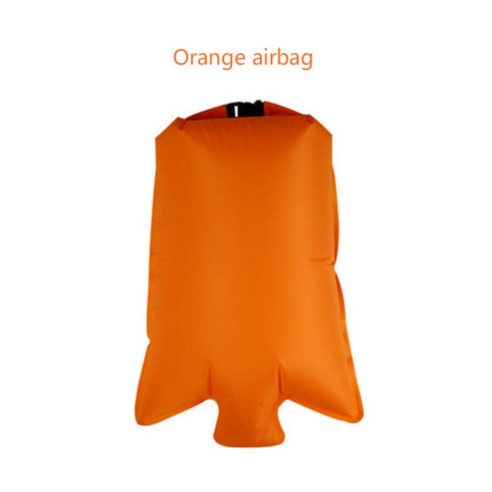 캠핑 에어 매트 초경량 풍선 매트리스 하이킹 트레킹 텐트 하이킹 트레킹 휴대용 여행 접이식 침대 슬리핑 패드, as the picture, Orange Air Bag