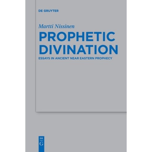 (영문도서) Prophetic Divination Paperback, de Gruyter, English, 9783110764130