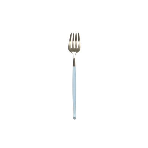 포르투칼 크리스테마 테이블 웨이브 티포크, 1개, 블루