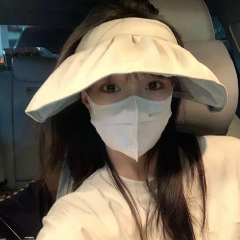 DFMEI 선캡 자녀 여름용 헤어밴드 조개껍데기 썬캡 빈털터리선캡, DFMEI 여름쌀