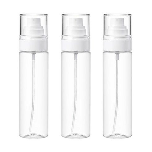 닥터보틀 울트라 안개분사 스프레이 미스트공병, 3개, 화이트/울트라 100ml