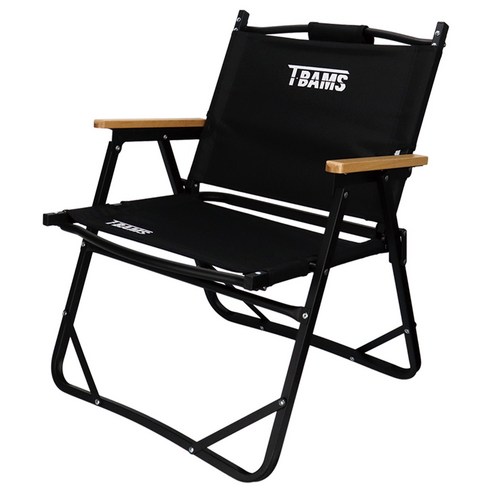 티뱀스 캠핑의자 C-03 1개 / 폴딩체어 휴대용 접이식 의자, 블랙 1개