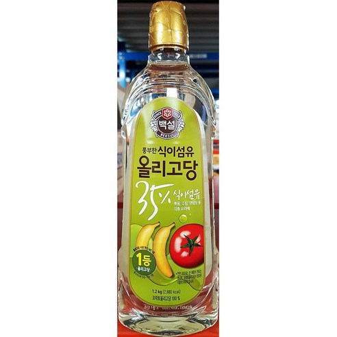백설 건강한 올리고당, 1.2kg, 2개