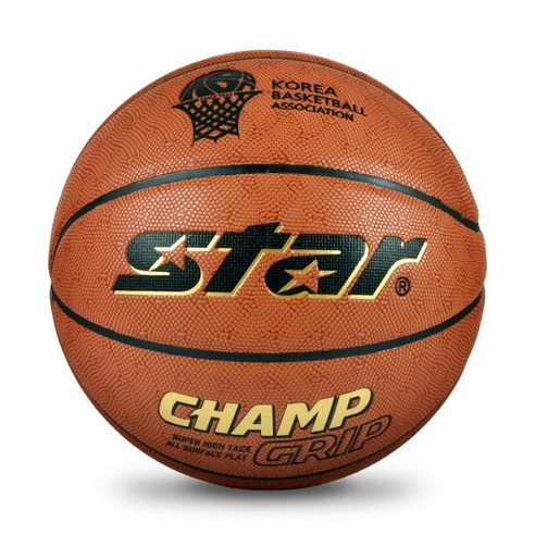 STAR 스타 농구공 챔프 그립 CHAMP GRIP BB4657, free + SQUALO 공가방 & 펌프