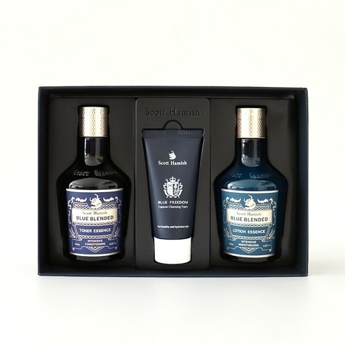 칙칙한 피부톤, 이제 안녕! 스콧해미쉬 블루 블렌디드 스킨케어 솔루션 스콧해미쉬