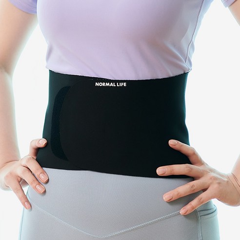 노멀라이프 1mm 허리 보호대 허리 복대 압박 허리조임보정 코르셋 헬스벨트 여성용 남성용 남녀공용, 1개