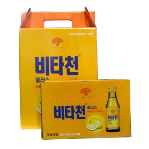 부채표 비타천 플러스, 100ml, 30개