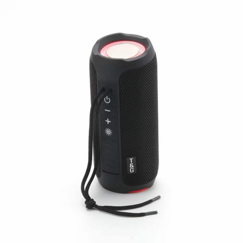 [화오시야] 블루투스 스피커 신모델 방수하다 카드를 꽂다 휴대하다 led 램프 블루투스 스피커, 블랙
