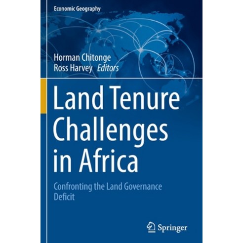 (영문도서) Land Tenure Challenges in Africa: Confronting the Land Governance Deficit Paperback, Springer, English, 9783030832803