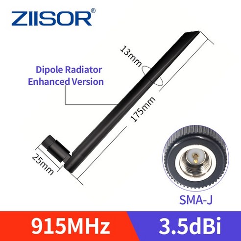 LoRa 915 MHz Meshtastic 안테나 무 지향성 M 장거리 외부 SMA male 통신 Wifi Extender Aerial, [02] TX915-JZ-5 SMA-J, 6.TX915JKD20 SMAJ