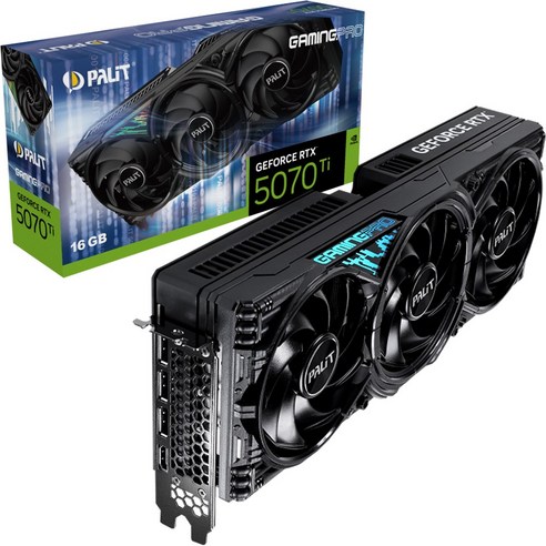 압도적인 게이밍 경험을 선사할 PALIT 지포스 RTX 5070 Ti GAMINGPRO D7 16GB 이엠텍 이엠텍5070ti