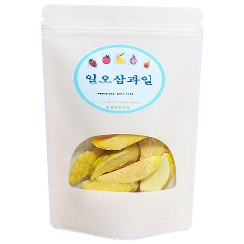 일오삼과일 동결건조망고칩 망고100% 망고칩30g