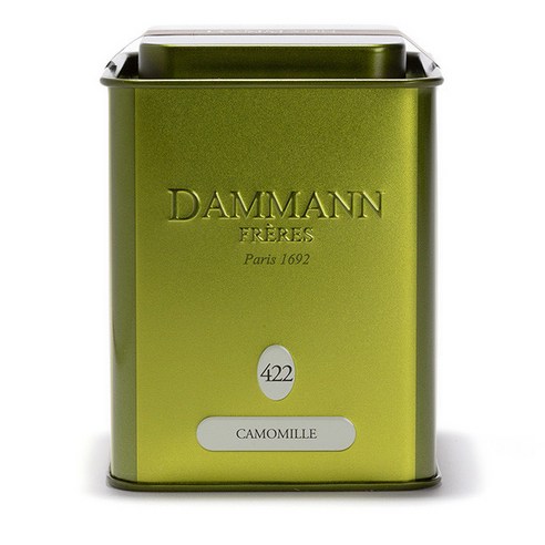 DAMMANN FRERES 다만프레르 캐모마일 허브차 틴 케이스 35g 4개, 1개입