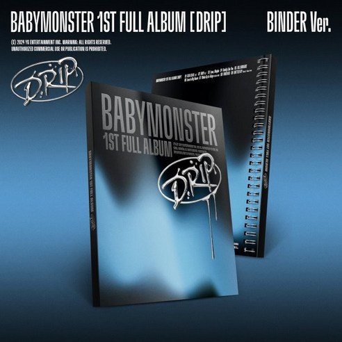 [CD] 베이비몬스터 (BABYMONSTER) - 1st FULL ALBUM [DRIP][BINDER Ver.]