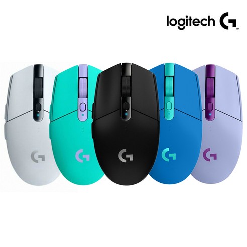 로지텍 로지텍코리아 G304 LIGHTSPEED 게이밍 무선 마우스 2년보증, 민트