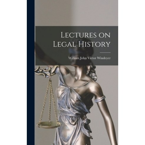 (영문도서) Lectures on Legal History Hardcover, Hassell Street Press, English, 9781014207616