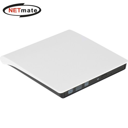 NETmate NM-SCM03W 외장형 슬림 DVD Writer(화이트/DVD-Multi), 상품선택