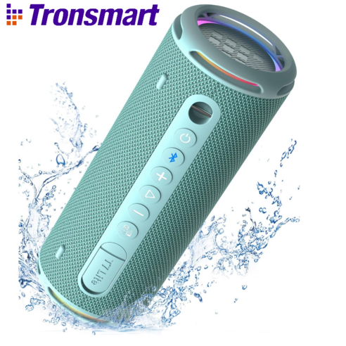 트론스마트 Tronsmart T7 Lite 휴대용 블루투스 스피커 우퍼 IPX7방수 LED, 녹색