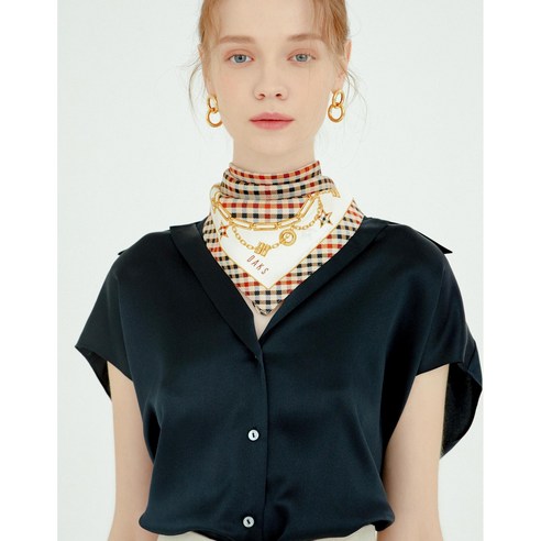 섬세한 아름다움을 목에 두르다, 닥스 여성 실크 스카프