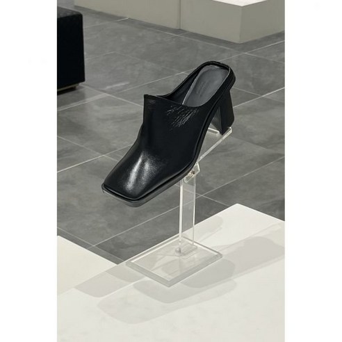 [슈콤마보니] 스퀘어 라스트 뮬 DG2CS23003BLK
