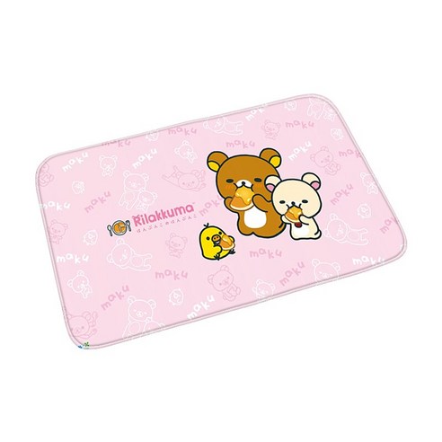 환영 입구 비-슬립 개 고양이 카펫 주방 매트 현대 만화 Rilakkuma 층 매트 홈 장식 복도 발코니 문 매트, 40센치메터x60센치메터, New000500