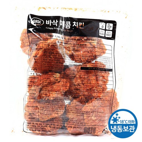 푸드올마켓_ 사세 바삭 매콤 치킨 1.3kg /냉동, 1개 사세봉 Best Top5