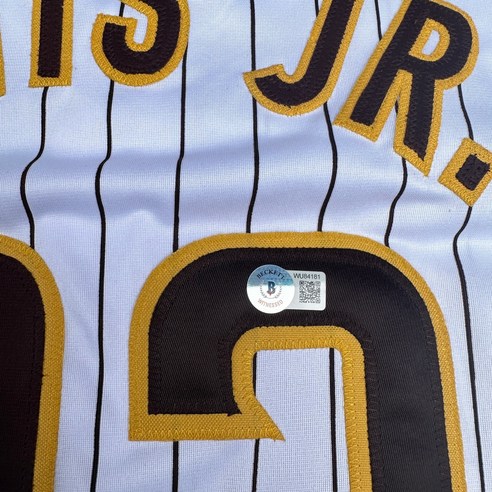 페르난도 타티스 주니어 친필 사인 저지: 야구 역사의 한 페이지를 소장하다