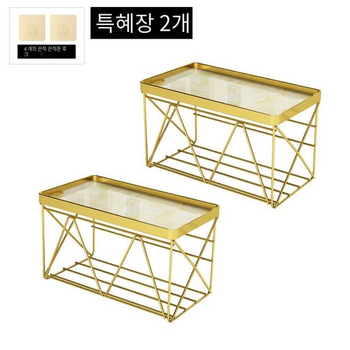 화장실 티슈 박스 화장실 롤 박스 화장지 랙 종이 상자 그물 붉은 천공 된 화장실 벽 교수형, 금색(화이트 보드로)2특별한 복장